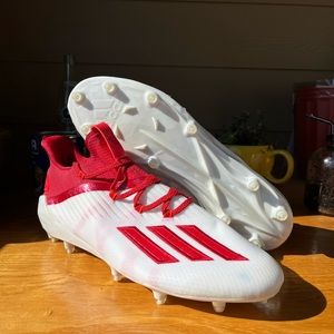 Adidas Adizero Cleat ‘White Team Power Red’  

| Size:13